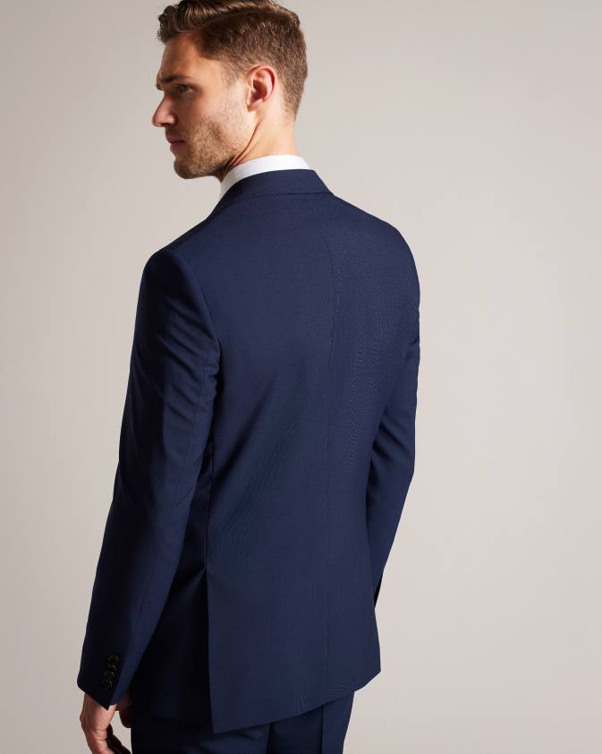 apģērbs Ted Baker jvjktbl slim fit uzvalka jaka brt-zils vīriešiem 26TV1353