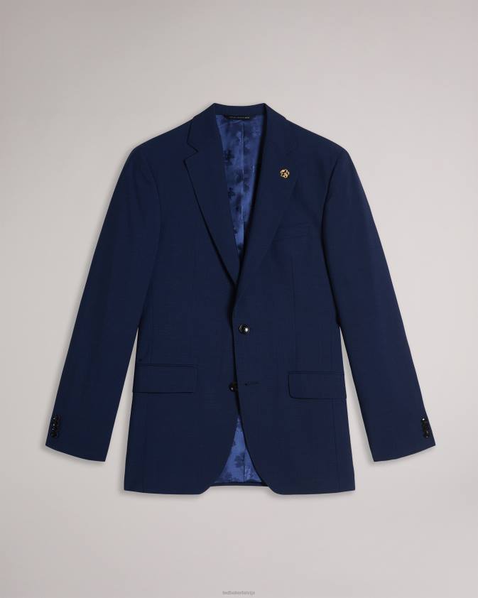 apģērbs Ted Baker jvjktbl slim fit uzvalka jaka brt-zils vīriešiem 26TV1353