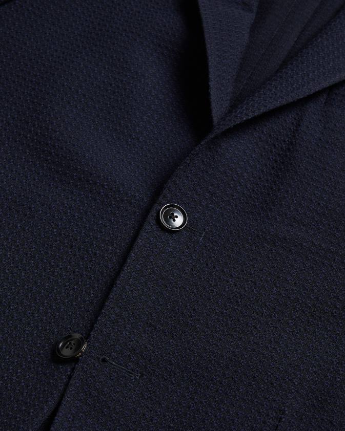 apģērbs Ted Baker jvtunj tekstūras bezoderes jaka flote vīriešiem 26TV1613