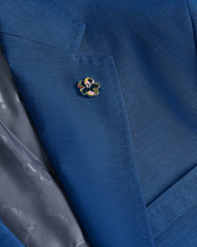 apģērbs Ted Baker siouxj navy haizivīdas uzvalka jaka flote vīriešiem 26TV1431