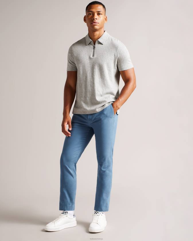 apģērbs Ted Baker genay slim chinos debesu zils vīriešiem 26TV1222