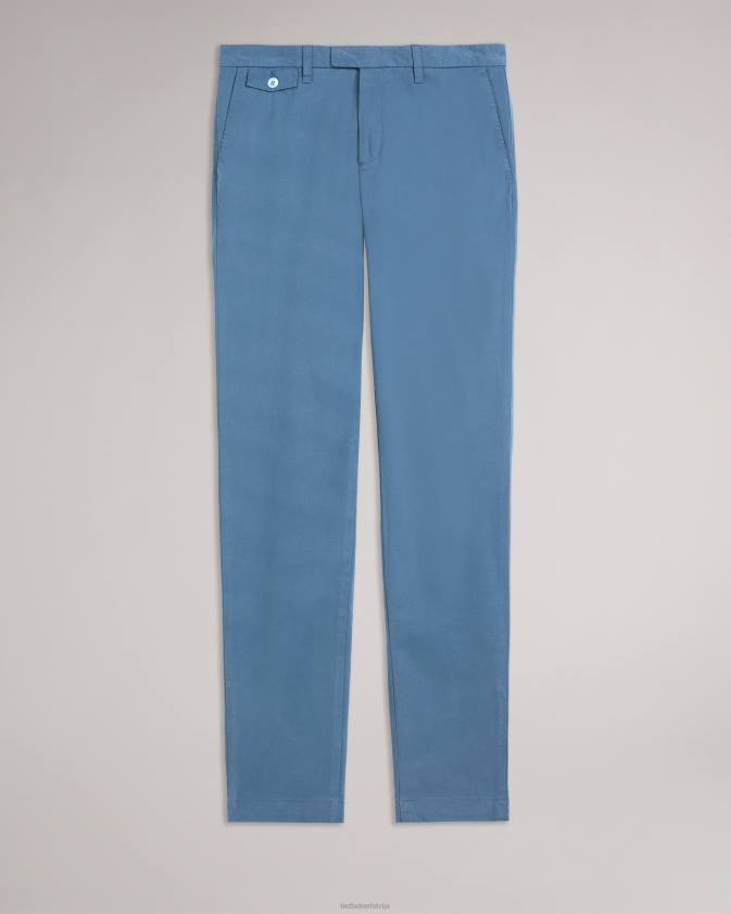 apģērbs Ted Baker genay slim chinos debesu zils vīriešiem 26TV1222