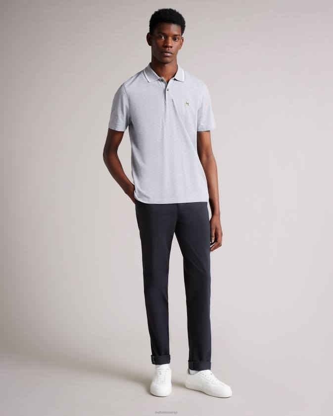 apģērbs Ted Baker genay slim chinos dk-navy vīriešiem 26TV1342