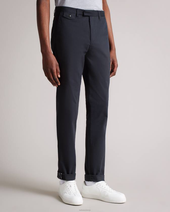 apģērbs Ted Baker genay slim chinos dk-navy vīriešiem 26TV1342