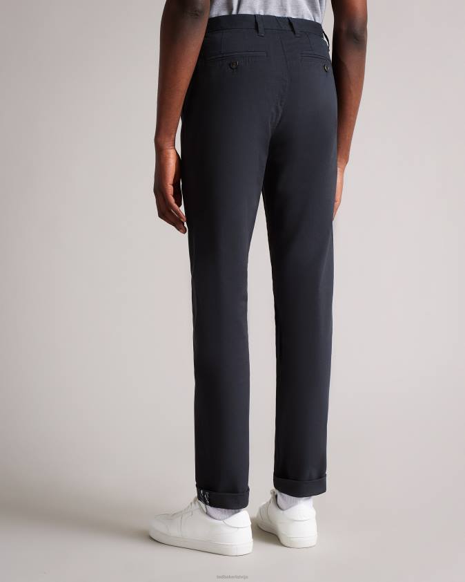 apģērbs Ted Baker genay slim chinos dk-navy vīriešiem 26TV1342