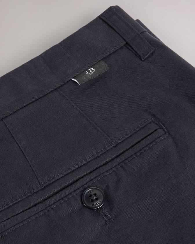 apģērbs Ted Baker genay slim chinos dk-navy vīriešiem 26TV1342