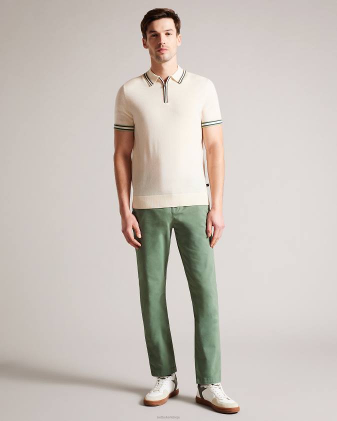 apģērbs Ted Baker genay slim chinos olīvu vīriešiem 26TV1575