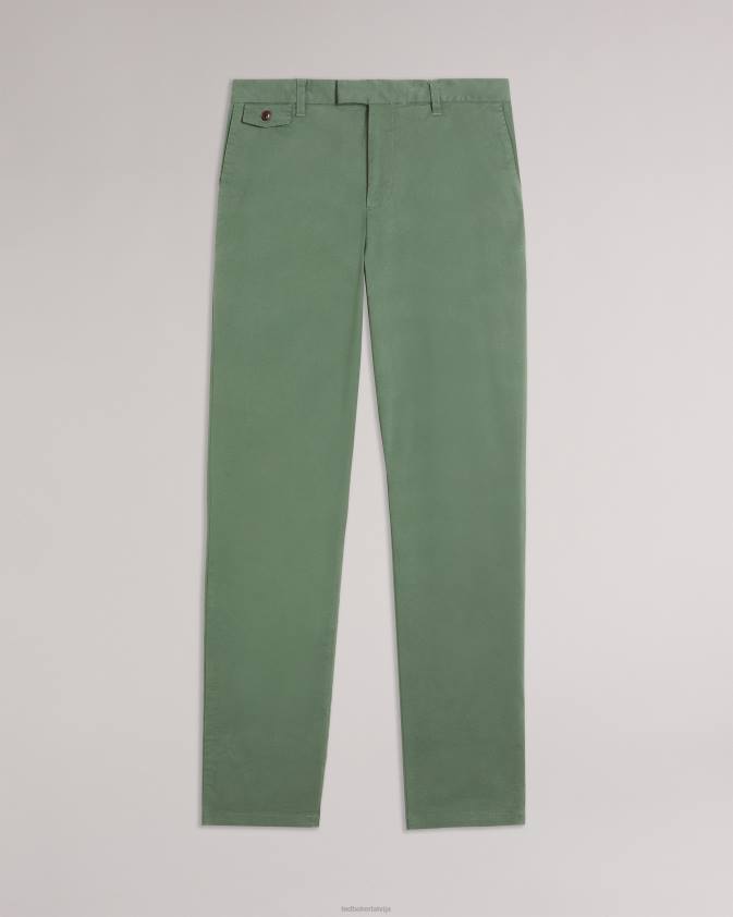 apģērbs Ted Baker genay slim chinos olīvu vīriešiem 26TV1575