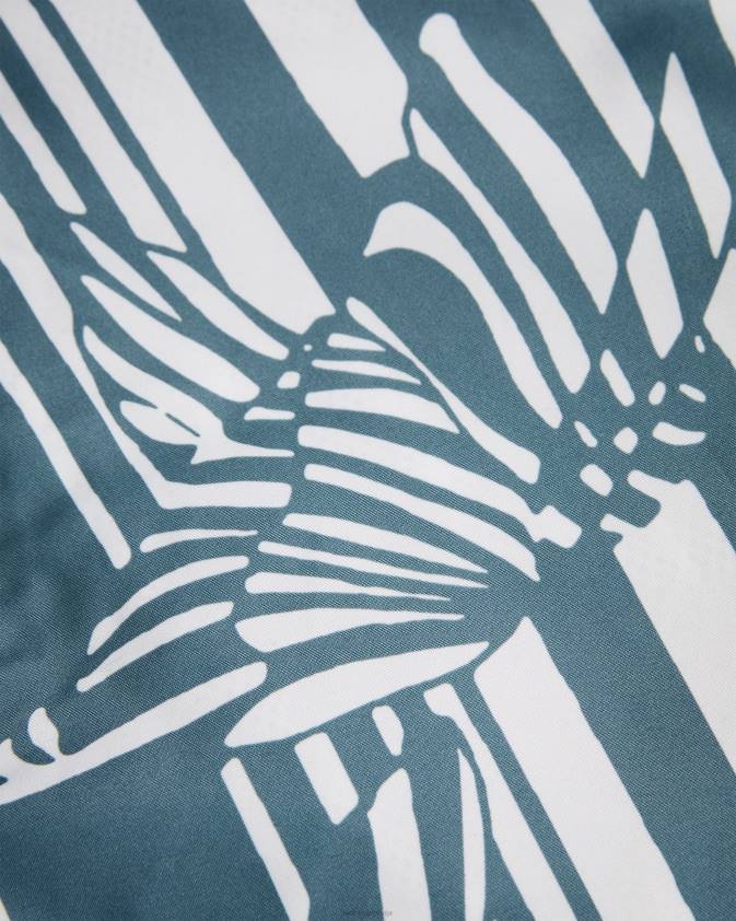 apģērbs Ted Baker peldšorti ar kūdrainu tauriņu svītru apdruku vidēji zils vīriešiem 26TV1485