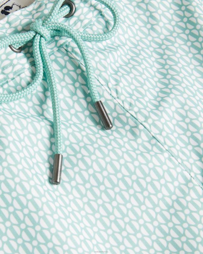 apģērbs Ted Baker popova ģeometriski peldšorti piparmētra vīriešiem 26TV1414