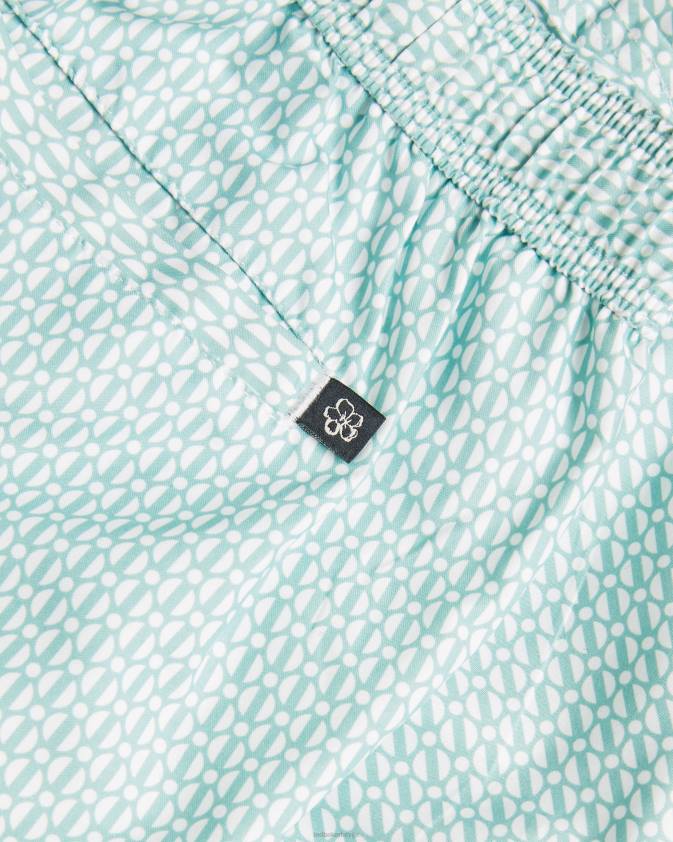 apģērbs Ted Baker popova ģeometriski peldšorti piparmētra vīriešiem 26TV1414