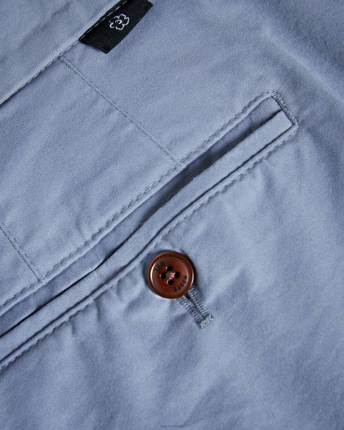 apģērbs Ted Baker ashfrd chino šorti vidēji zils vīriešiem 26TV1330