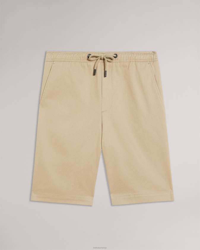 apģērbs Ted Baker mordon sarža aukliņu šorti dabisks vīriešiem 26TV1590