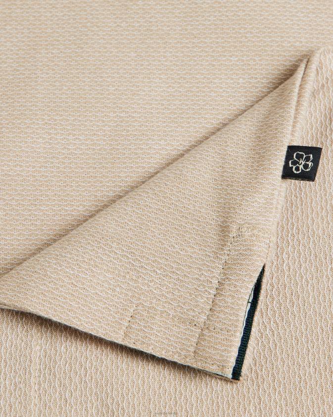 apģērbs Ted Baker bowker regulāri pieguļošs tekstūras t-krekls iedegums vīriešiem 26TV1298