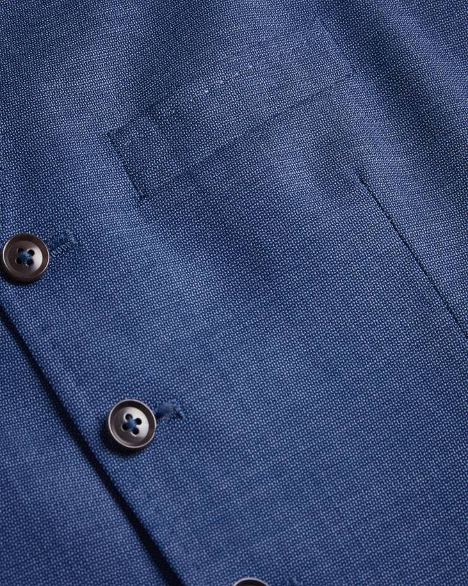 apģērbs Ted Baker upsalaw navy vilnas veste flote vīriešiem 26TV1619