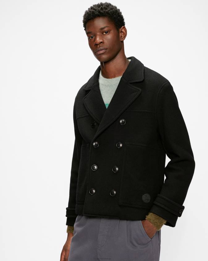 apģērbs Ted Baker atlas pāvs melns vīriešiem 26TV1686