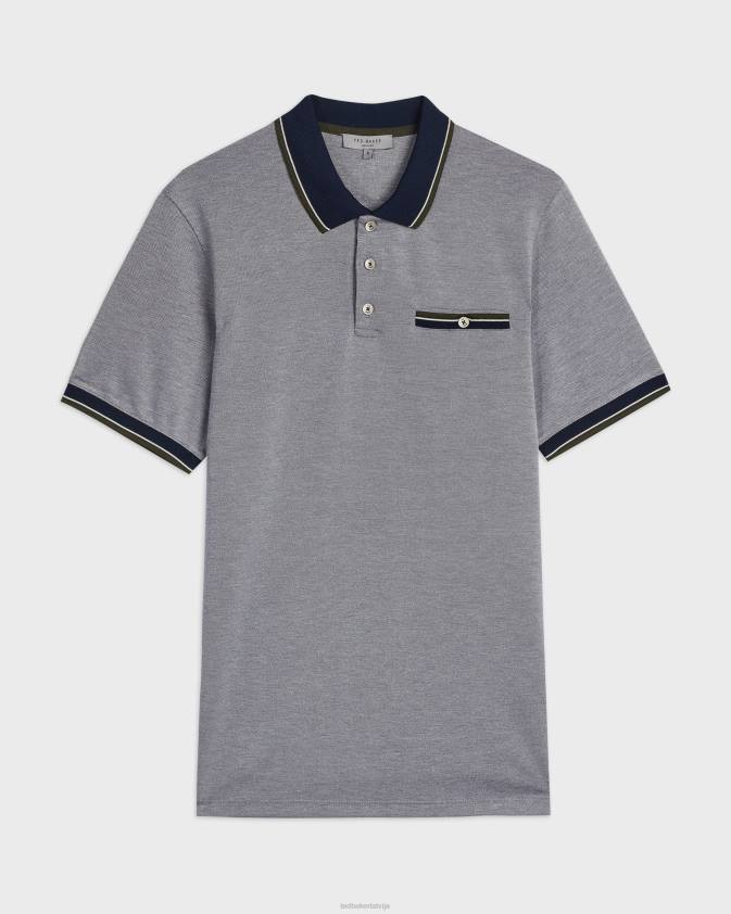 apģērbs Ted Baker chipa ss polo tumša flote vīriešiem 26TV1632