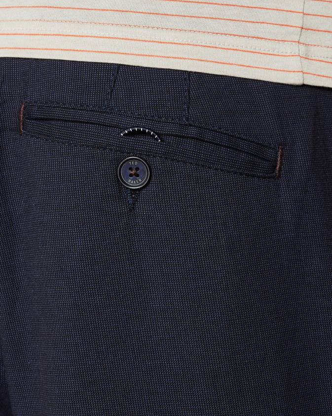 apģērbs Ted Baker corto daļēji vienkārši kokvilnas šorti flote vīriešiem 26TV1692