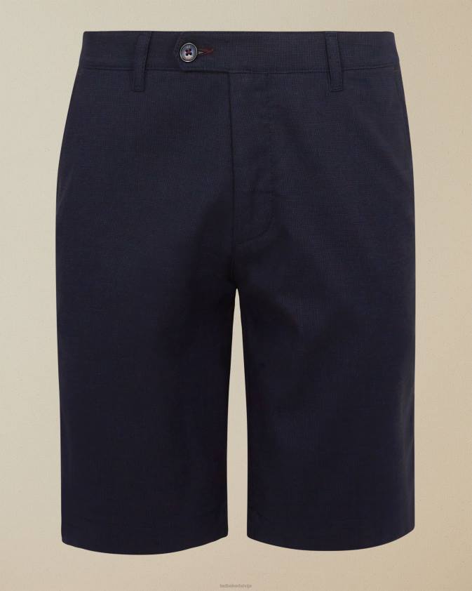 apģērbs Ted Baker corto daļēji vienkārši kokvilnas šorti flote vīriešiem 26TV1692