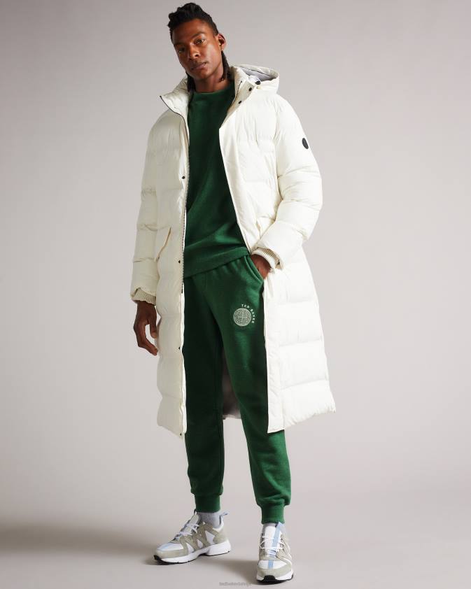 apģērbs Ted Baker Shandon džemperis ar īsām piedurknēm tumši zaļa vīriešiem 26TV1722