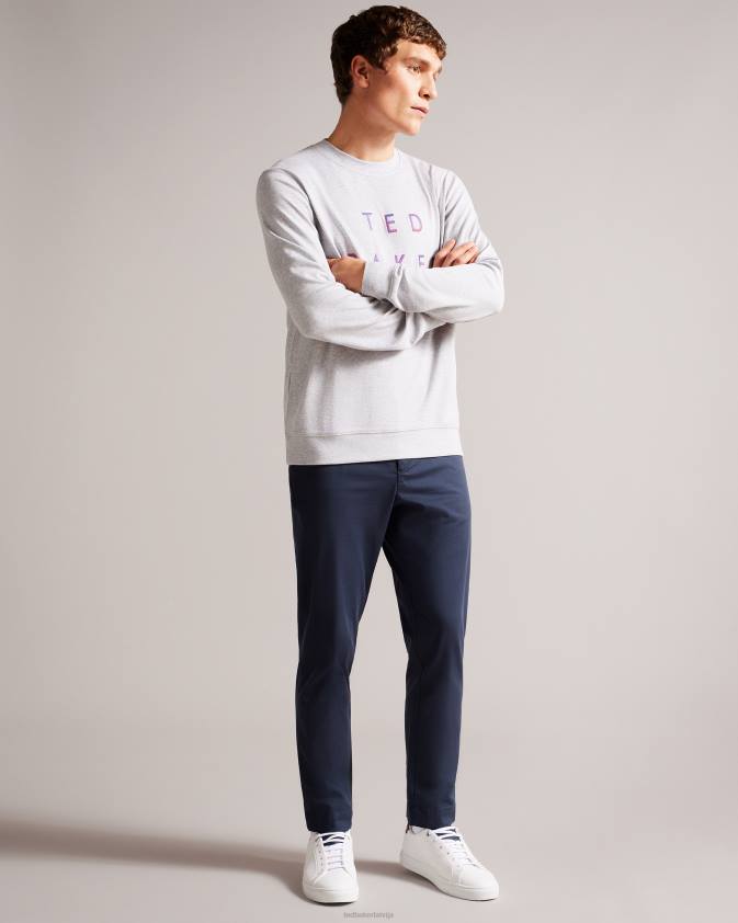 kurpes Ted Baker triloba vienkāršas šņorējamas kedas balts-sarkans vīriešiem 26TV1836