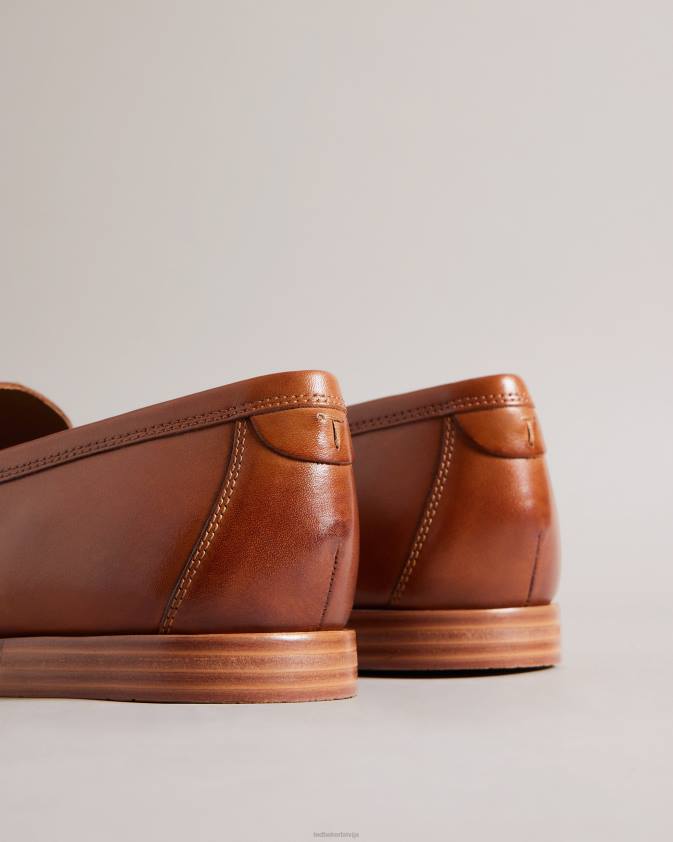 kurpes Ted Baker ainsly ādas klaipi ar firmas aparatūru iedegums vīriešiem 26TV1848