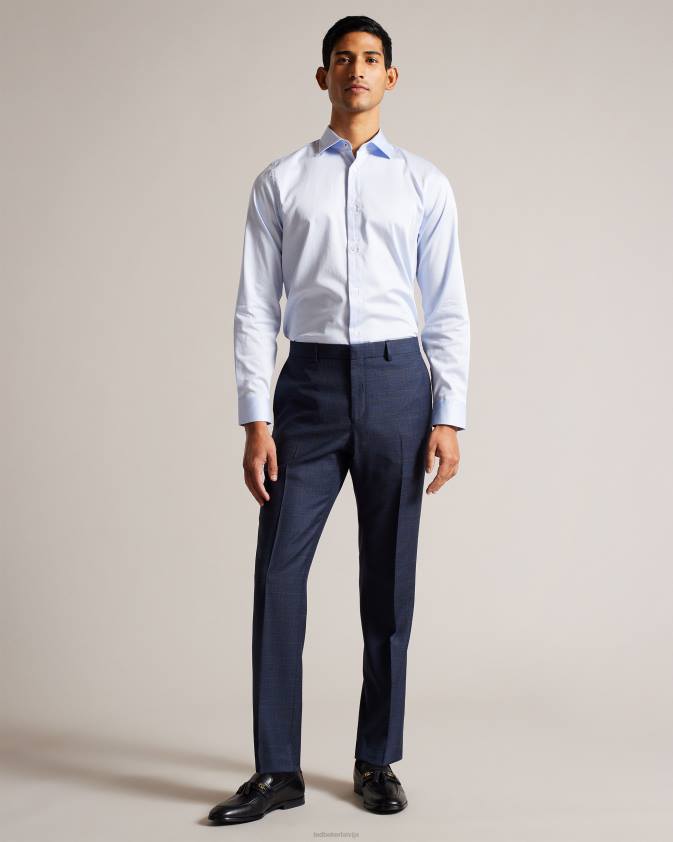 kurpes Ted Baker ainsly ādas klaipi ar firmas aparatūru melns vīriešiem 26TV1853