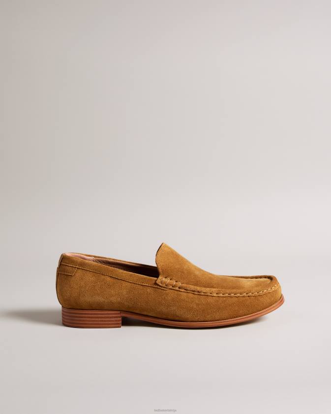 kurpes Ted Baker labis zamšādas formālie loafers iedegums vīriešiem 26TV1881
