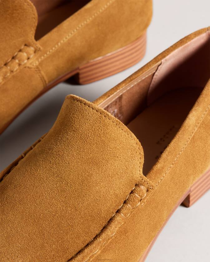 kurpes Ted Baker labis zamšādas formālie loafers iedegums vīriešiem 26TV1881