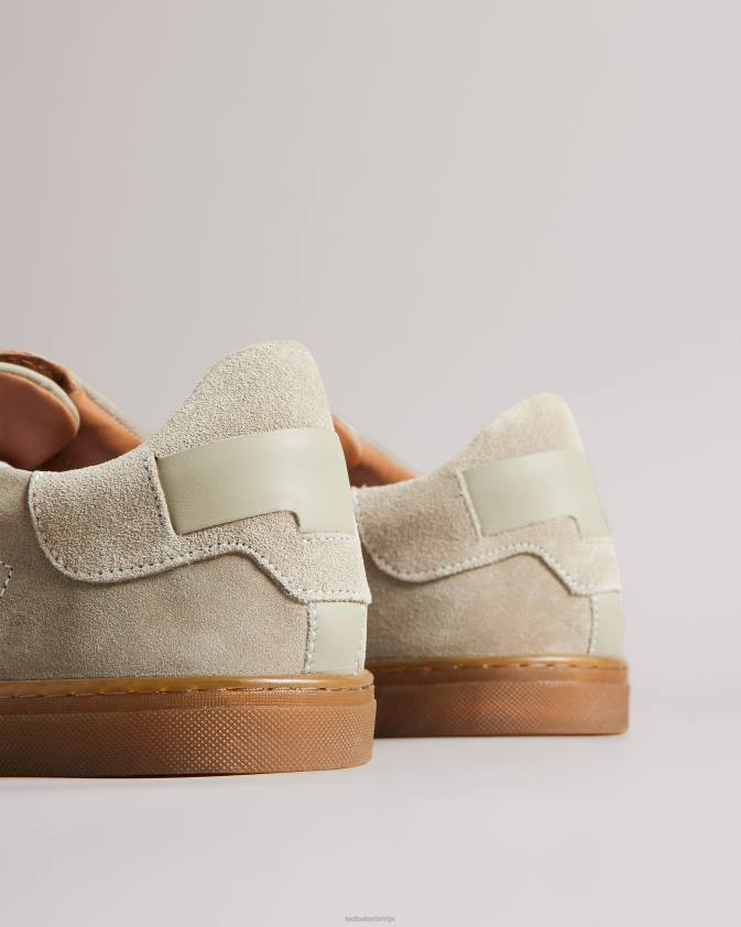 kurpes Ted Baker evrens zamšādas zemie trenažieri gaiši zaļš vīriešiem 26TV1823