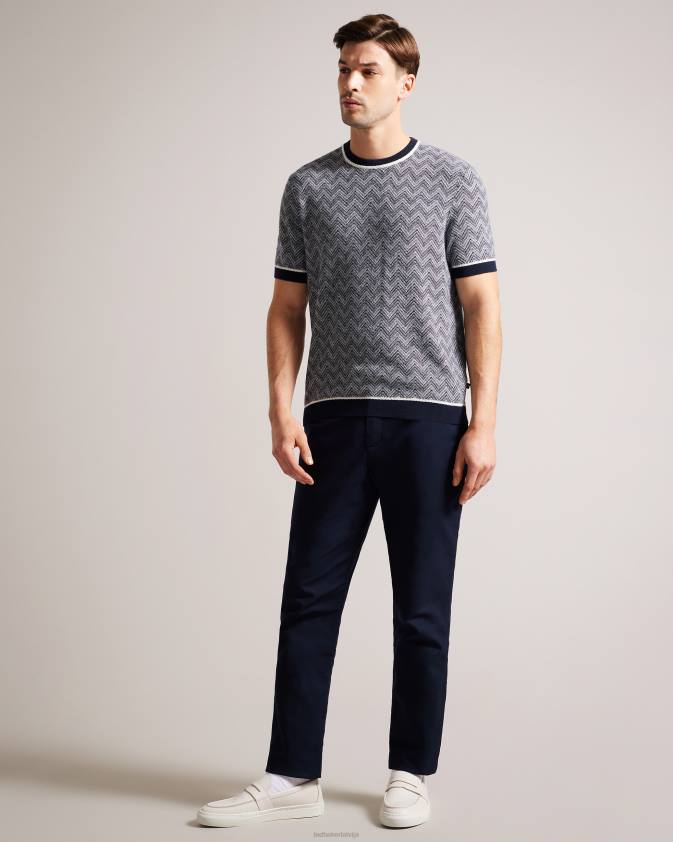 kurpes Ted Baker hecter ādas trenažieris un loafer hibrīds akmens vīriešiem 26TV1886