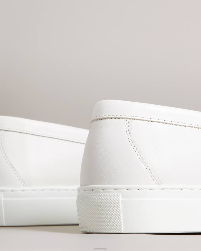 kurpes Ted Baker hecter ādas trenažieris un loafer hibrīds akmens vīriešiem 26TV1886