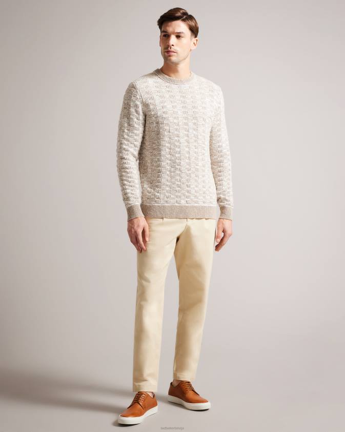 kurpes Ted Baker kantenb ādas derbija apavu un trenažieru hibrīds iedegums vīriešiem 26TV1890