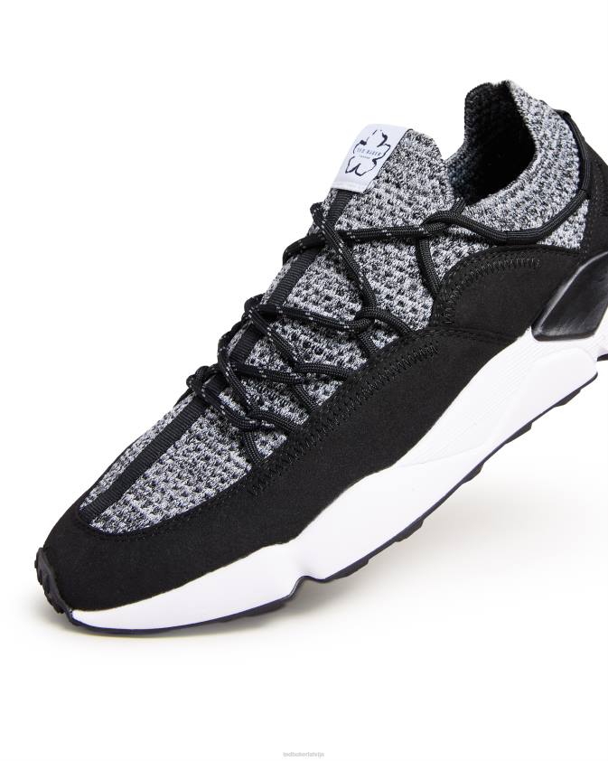 kurpes Ted Baker markyy trikotāžas trenažieri melns vīriešiem 26TV1809