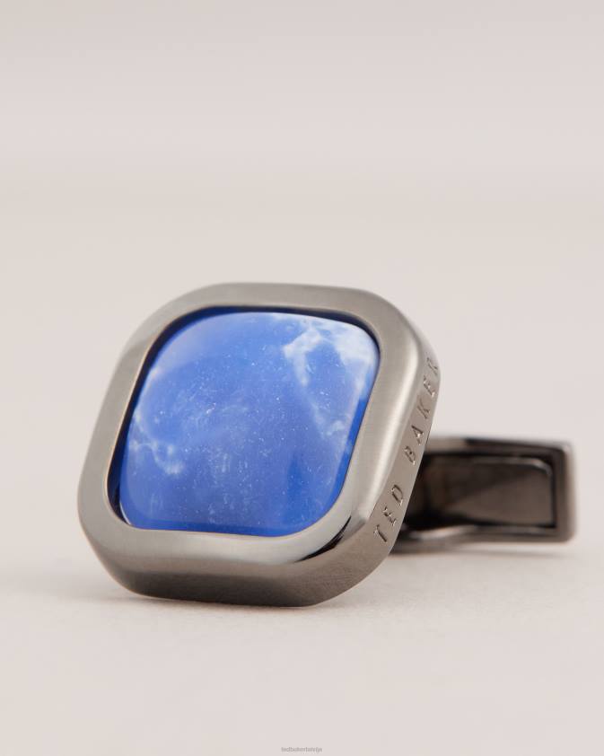 Piederumi Ted Baker marmorētas marmora aproču pogas zils vīriešiem 26TV1961