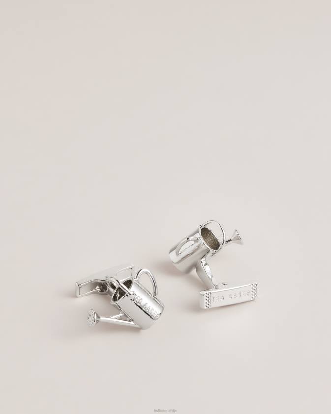 Piederumi Ted Baker sumerr lejkannas aproču pogas un atloka piespraudes komplekts sudraba krāsa vīriešiem 26TV2065