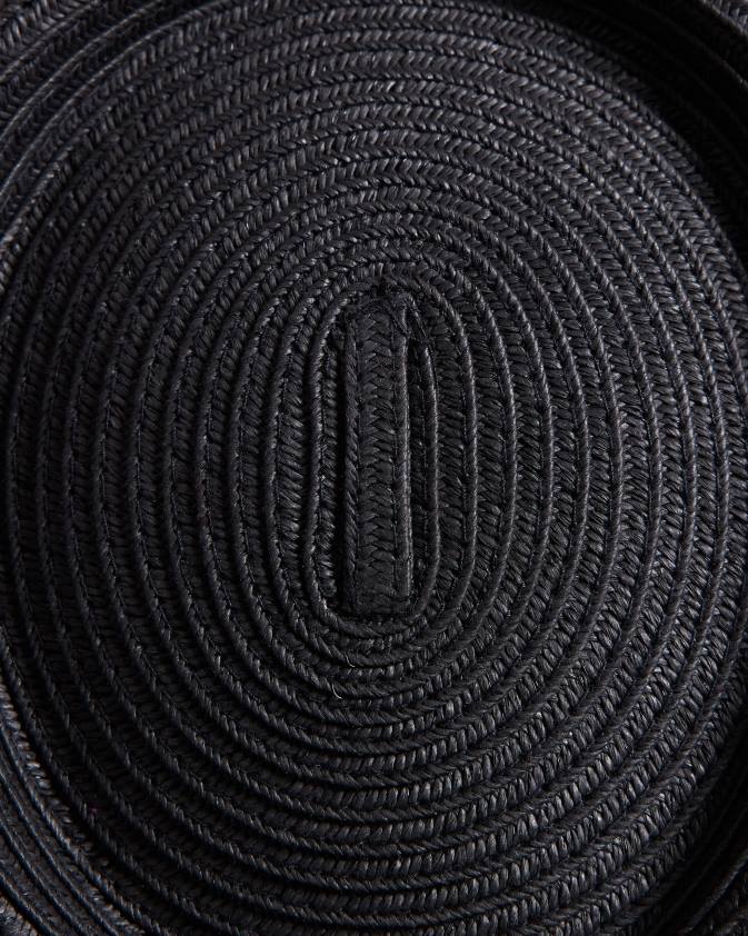 Piederumi Ted Baker akselijas salmu cūkgaļas pīrāga cepure melns vīriešiem 26TV1820