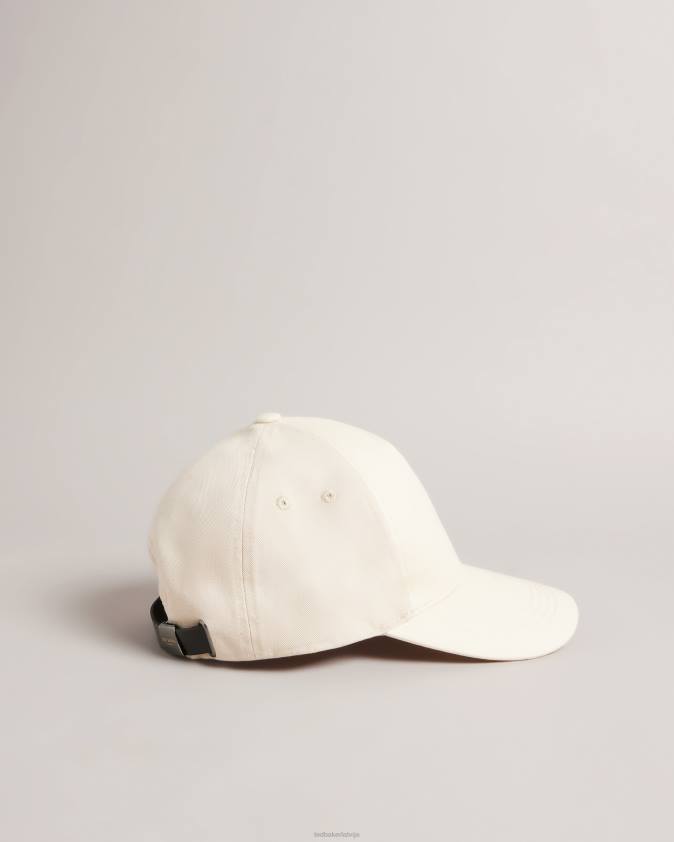 Piederumi Ted Baker caspi kokvilnas sarža cepure gaiši brūns vīriešiem 26TV1998