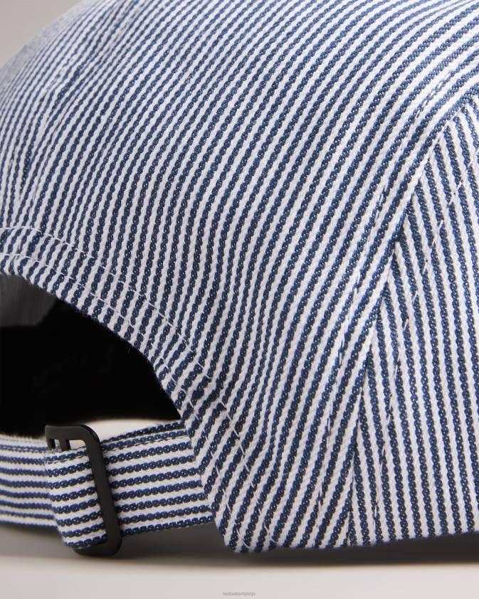 Piederumi Ted Baker declann pinstripe vāciņš pelēks vīriešiem 26TV2010