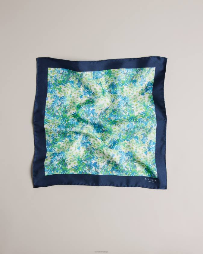 Piederumi Ted Baker Lamona zīda ziedu kabatas kvadrāts daudzkrāsains vīriešiem 26TV2068