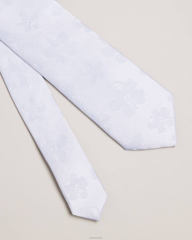 Piederumi Ted Baker berel magnolia žakarda kaklasaite zils vīriešiem 26TV2045