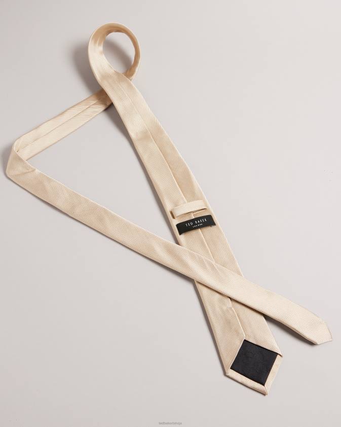 Piederumi Ted Baker moorez Osmaņu zīda kaklasaite dabisks vīriešiem 26TV1922