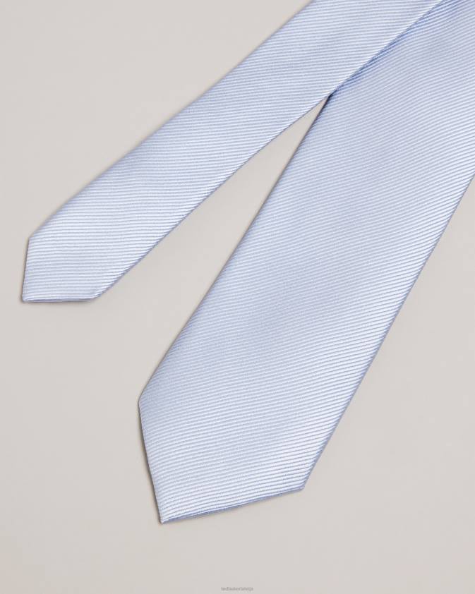 Piederumi Ted Baker moorez Osmaņu zīda kaklasaite gaiši zils vīriešiem 26TV1920