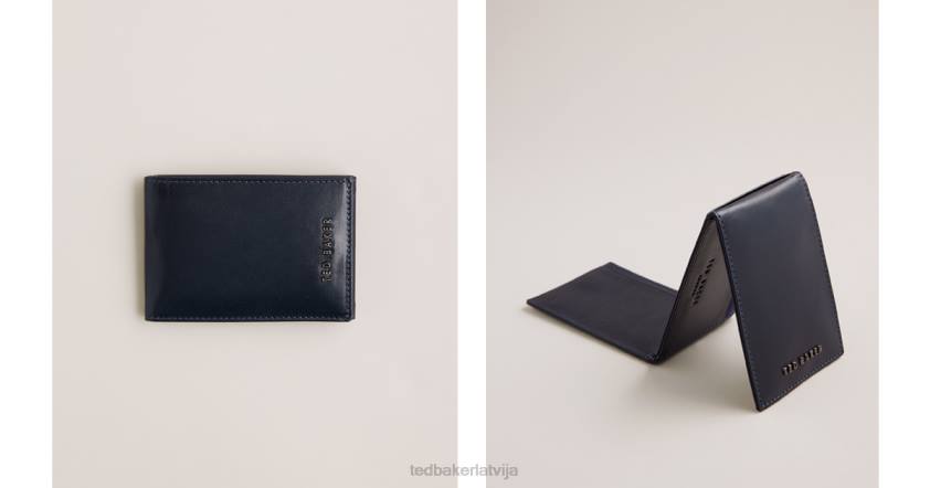 Piederumi Ted Baker sammey salocīts ādas kartes turētājs flote vīriešiem 26TV1974
