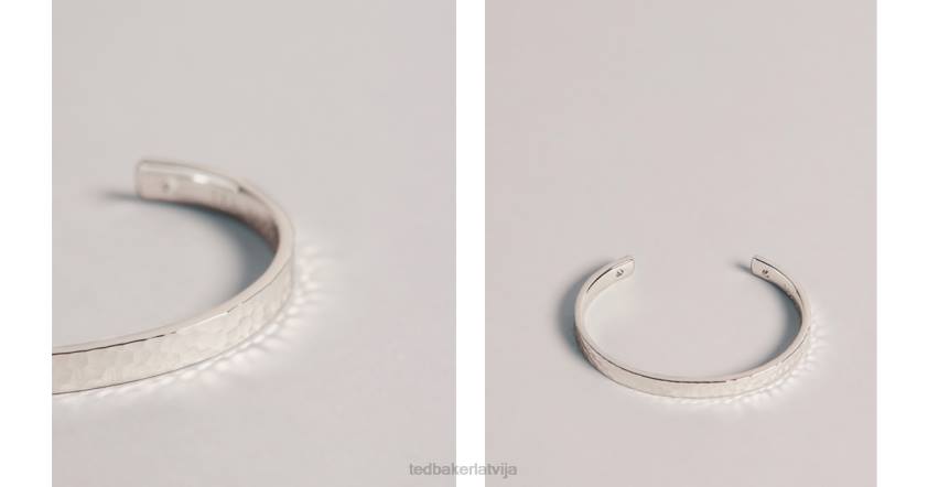 Piederumi Ted Baker diapazonā metāla rokassprādze sudraba krāsa vīriešiem 26TV2057