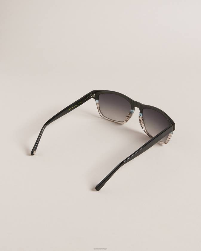 Piederumi Ted Baker grystri klasiskās ombre rāmja saulesbrilles pelēks vīriešiem 26TV2015