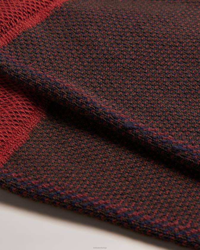 Piederumi Ted Baker tedtext daļēji vienkāršas zeķes apelsīns vīriešiem 26TV1997