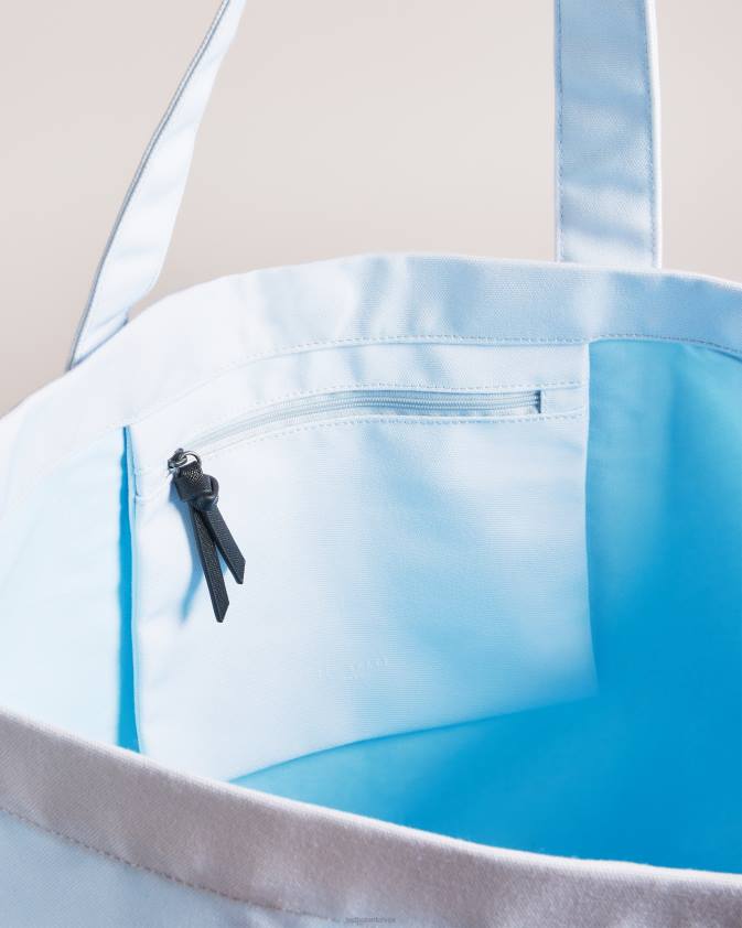 somas Ted Baker Burdija krāsota putnu pludmales soma gaiši zils vīriešiem 26TV1754