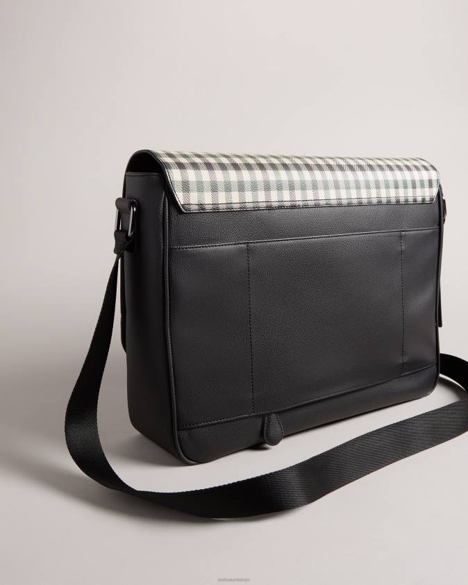 somas Ted Baker portrey house check pu kurjera soma flote vīriešiem 26TV1737