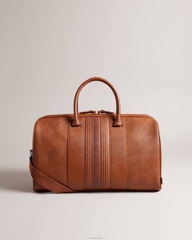 somas Ted Baker evyday svītrains pu holdall iedegums vīriešiem 26TV1751